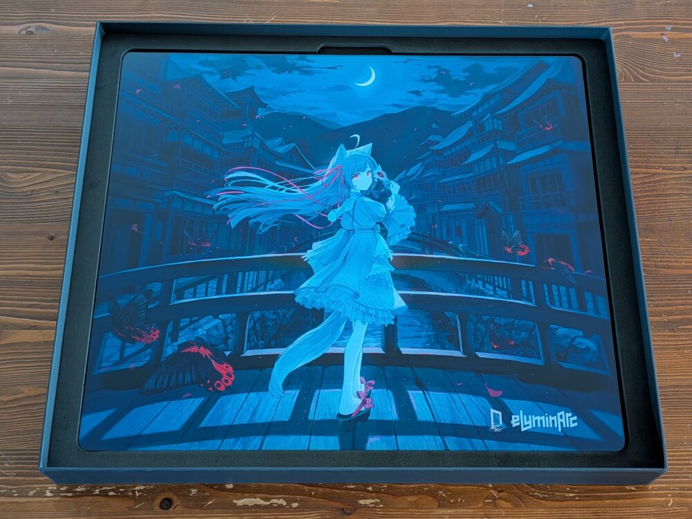 月灯のイラスト