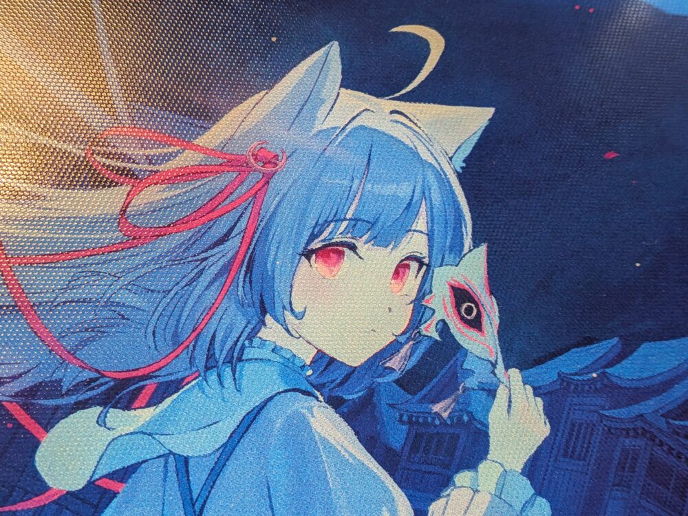 月灯のイラスト