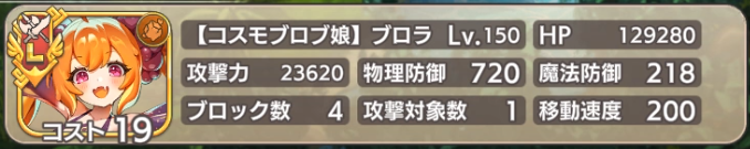 ブロラの攻撃力
